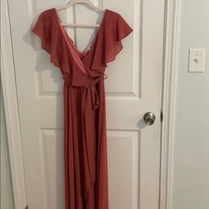 Batic Born new with tags. High low coral dress